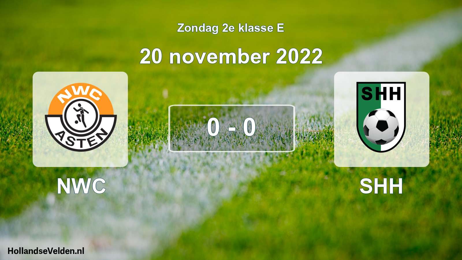 Total number of matches played: NWC - SHH 0 - 0 (20 November 2022)