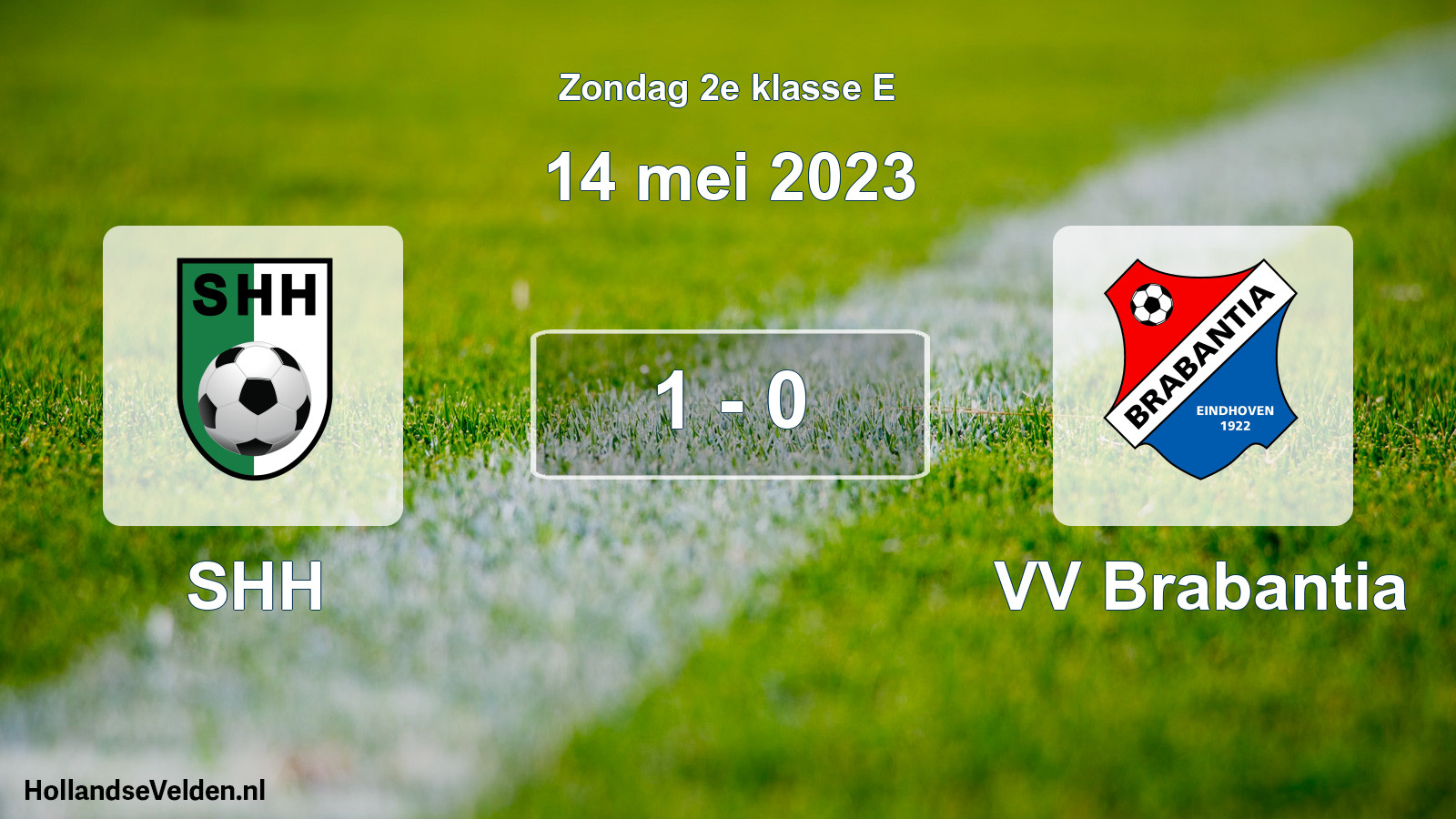 Total number of matches played: SHH - VV Brabantia 1 - 0 (14 May 2023)