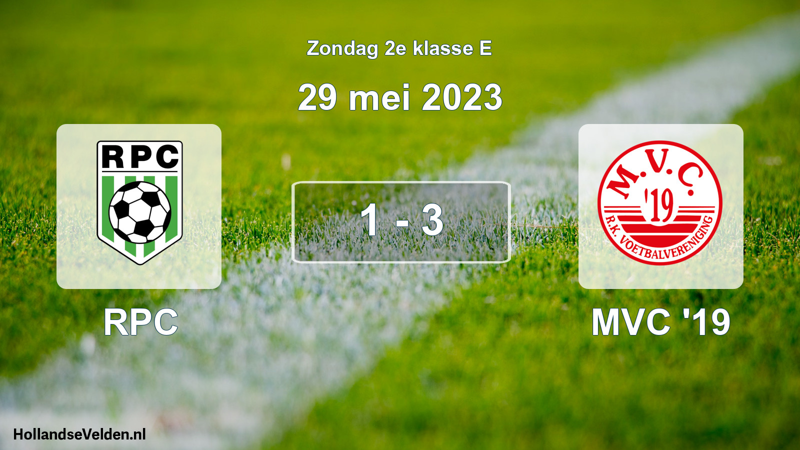 Total number of matches played: RPC - MVC '19 1 - 3 (29 May 2023)