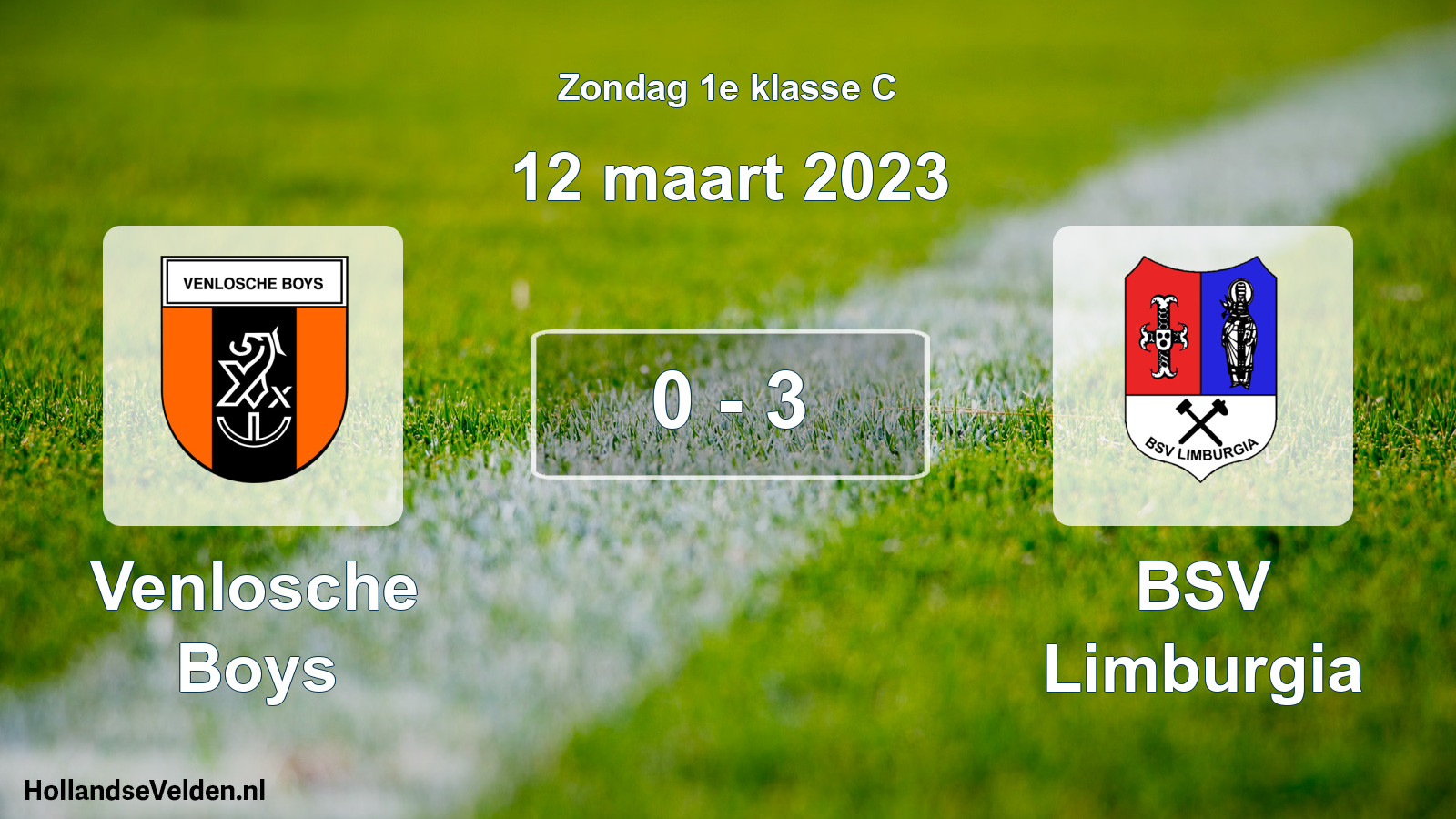 Total number of matches played: Venlosche Boys - BSV Limburgia 0 - 3 (12 March 2023)