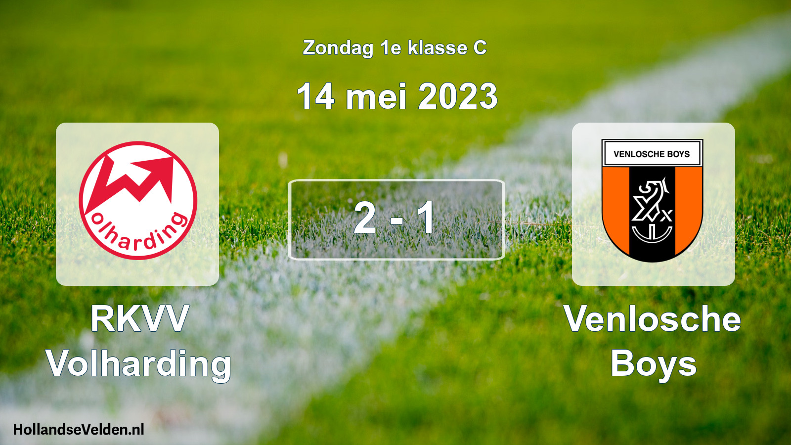 Total number of matches played: RKVV Volharding - Venlosche Boys 2 - 1 (14 May 2023)