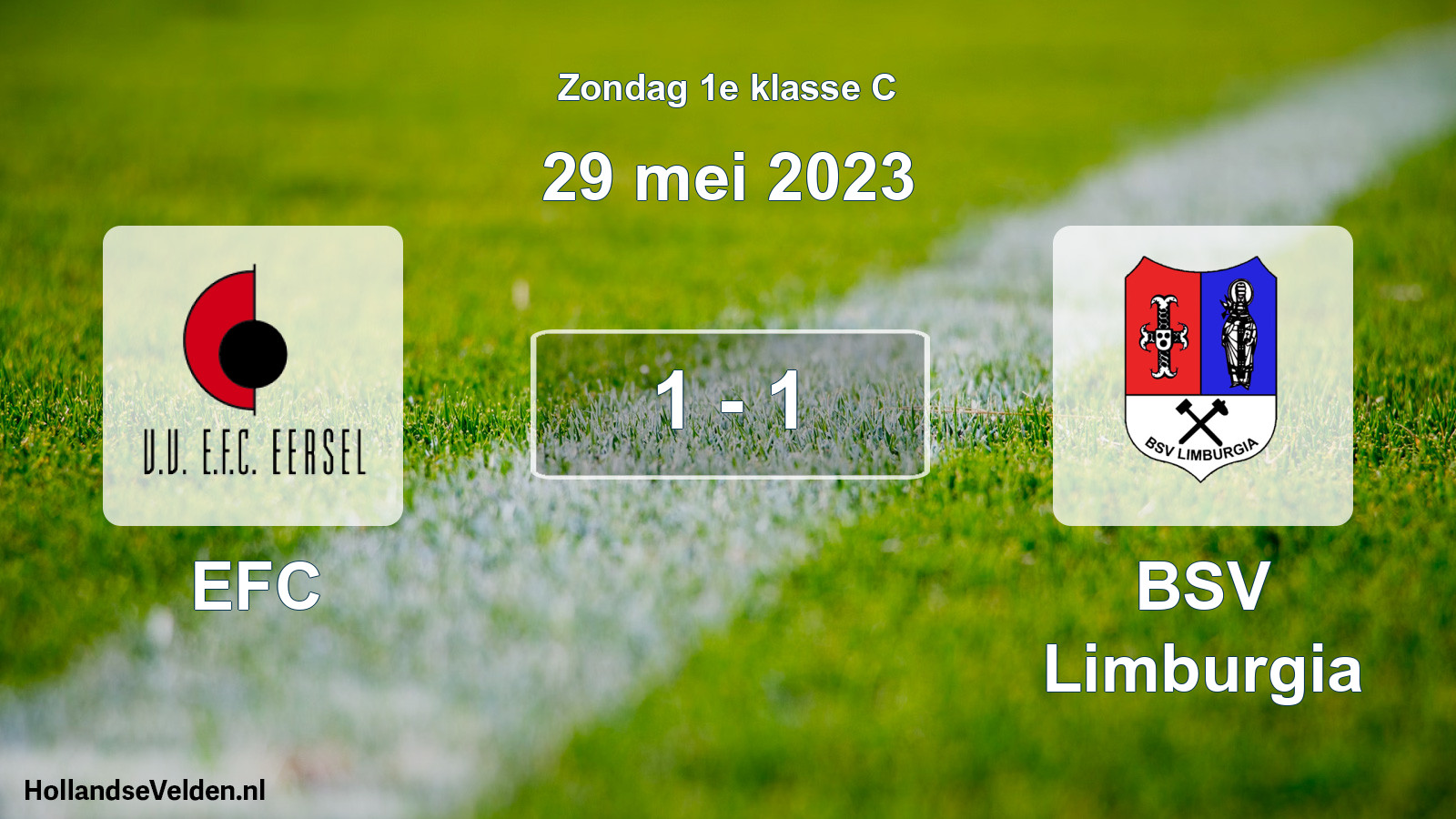 Total number of matches played: EFC - BSV Limburgia 1 - 1 (29 May 2023)