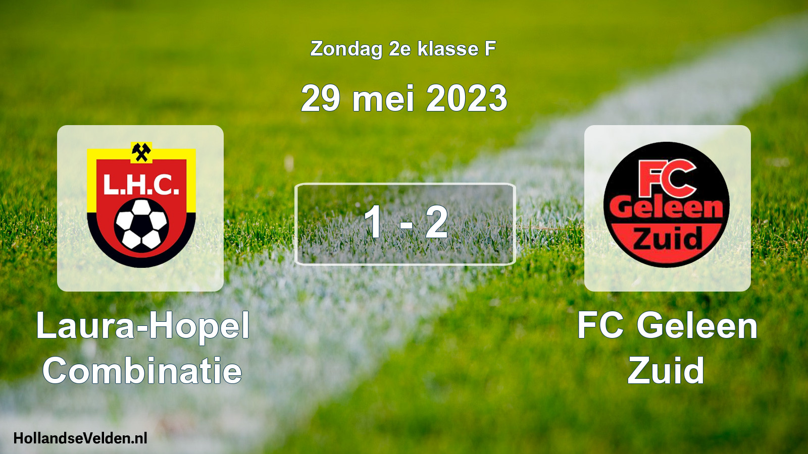 Total number of matches played: Laura-Hopel Combinatie - FC Geleen Zuid 1 - 2 (29 May 2023)