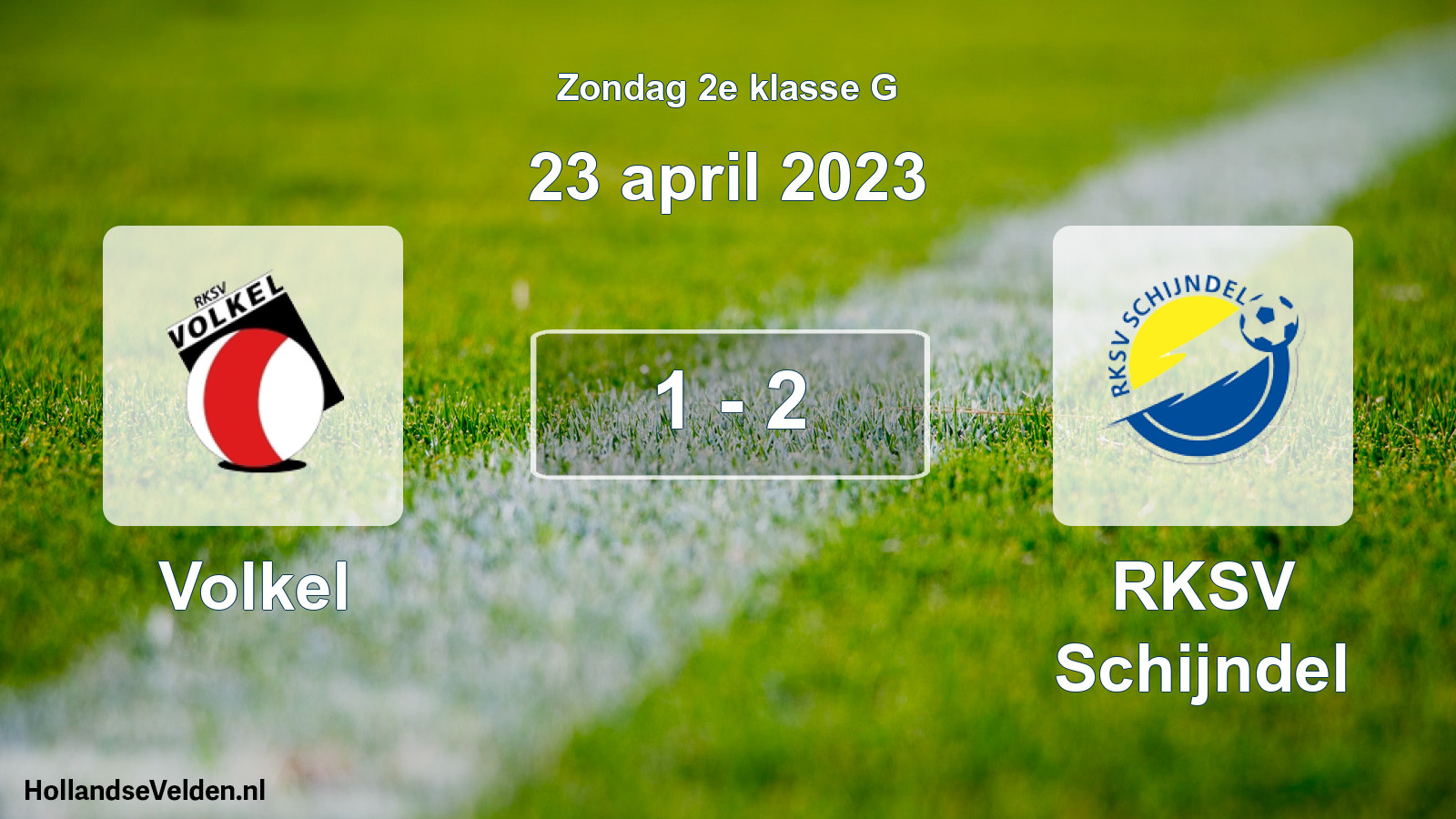 Total number of matches played: Volkel - RKSV Schijndel 1 - 2 (23 April 2023)