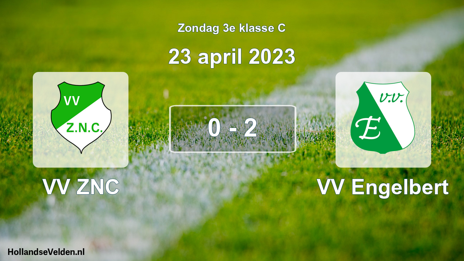 Total number of matches played: VV ZNC - VV Engelbert 0 - 2 (23 April 2023)