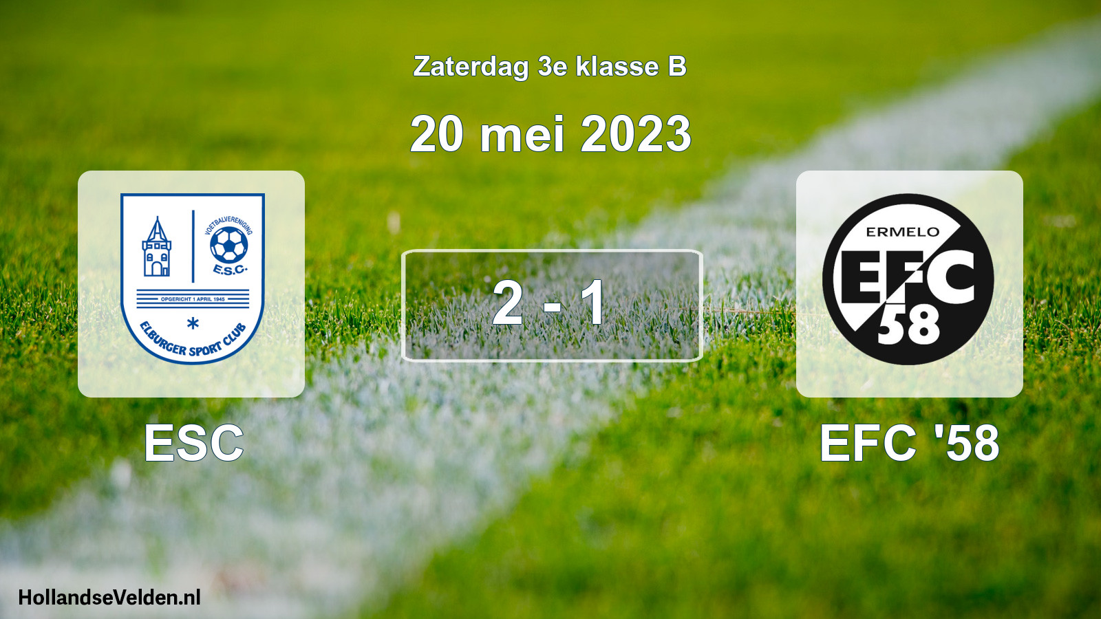 Total number of matches played: ESC - EFC '58 2 - 1 (20 May 2023)
