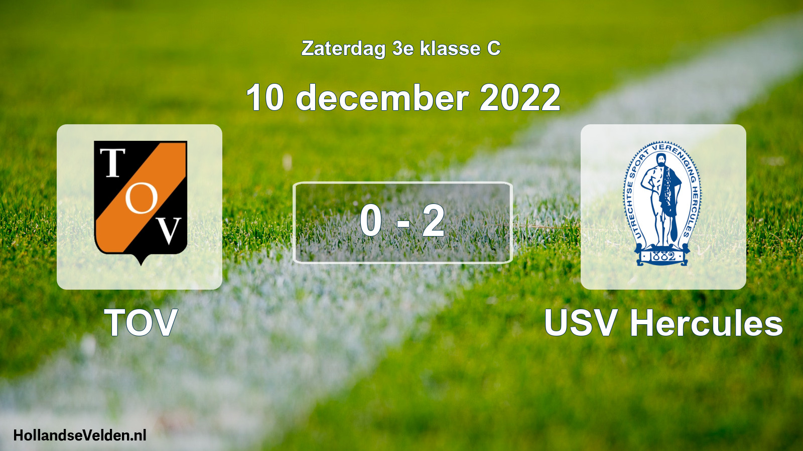 Total number of matches played: TOV - USV Hercules 0 - 2 (10 December 2022)
