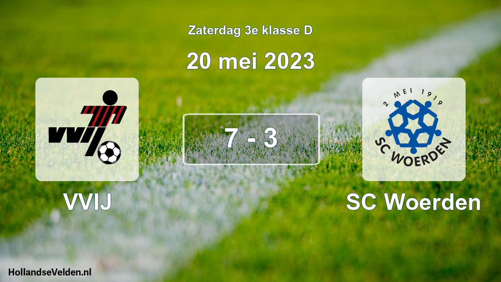 Total number of matches played: VVIJ - SC Woerden 7 - 3 (20 May 2023)