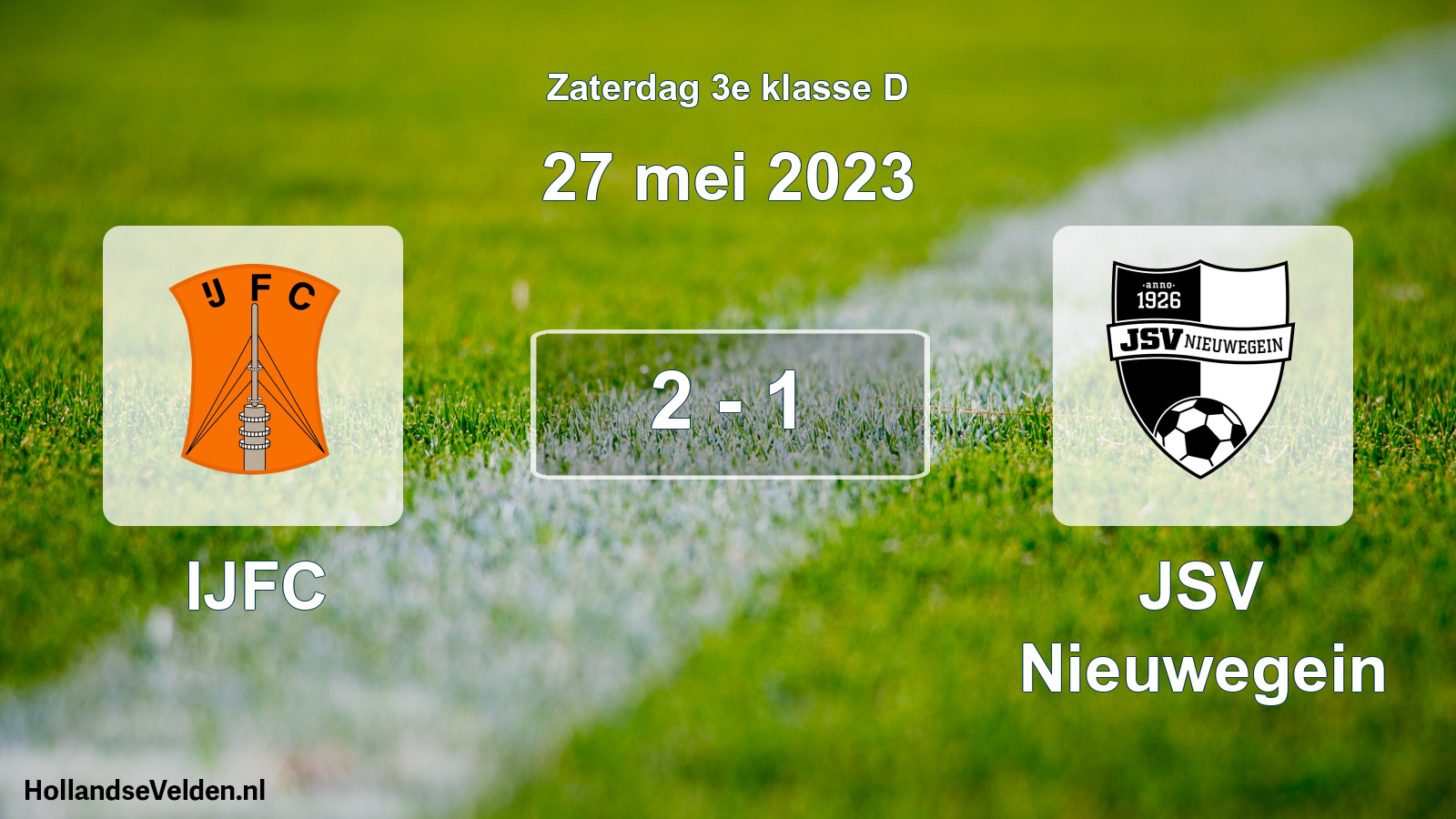 Total number of matches played: IJFC - JSV Nieuwegein 2 - 1 (27 May 2023)