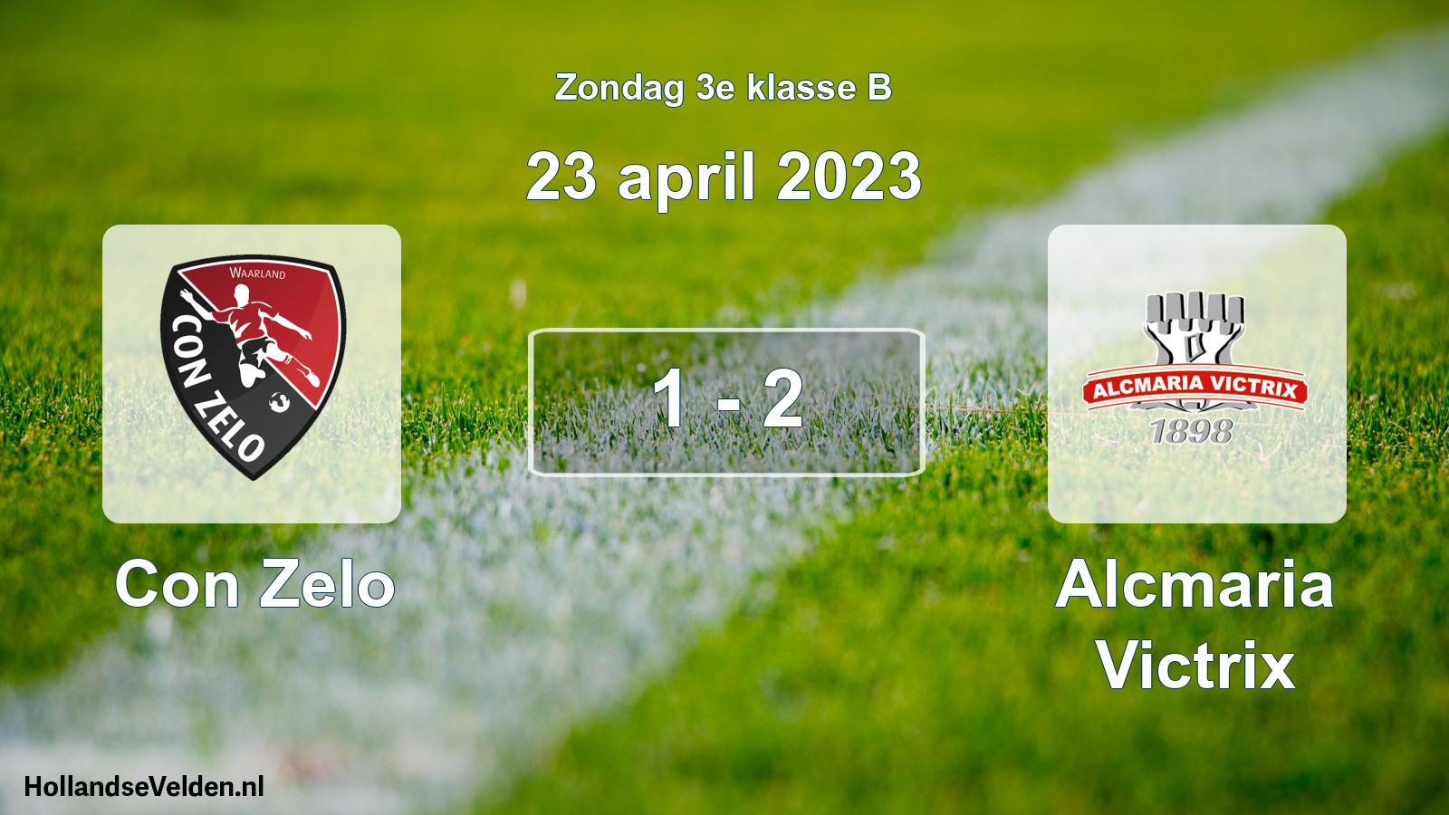 Total number of matches played: Con Zelo - Alcmaria Victrix 1 - 2 (23 April 2023)