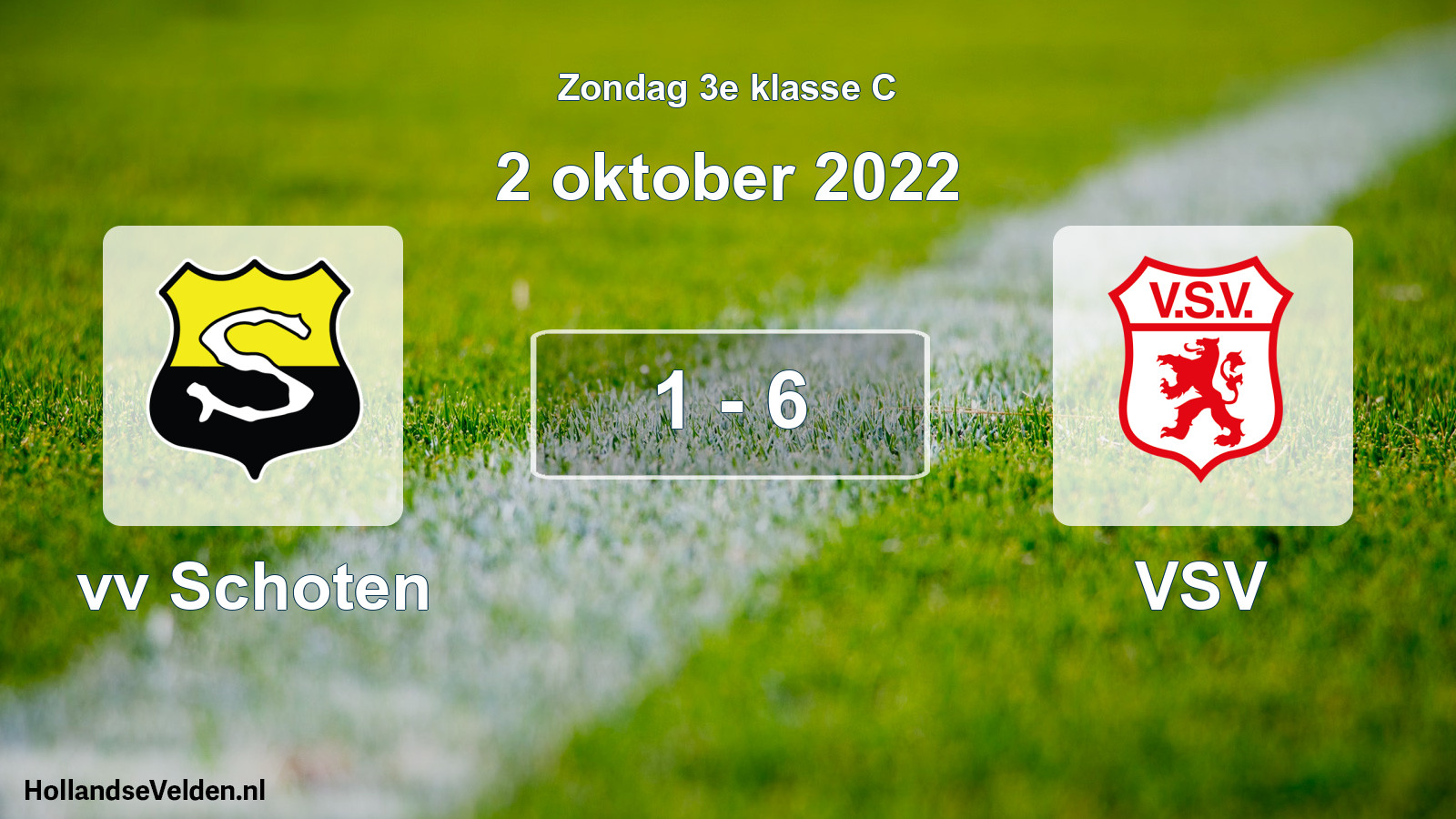 Total number of matches played: vv Schoten - VSV 1 - 6 (2 October 2022)