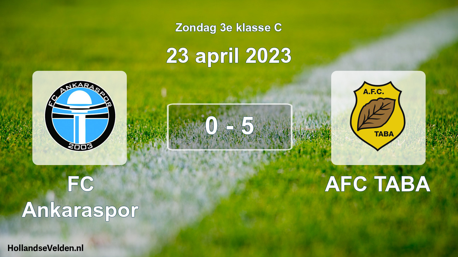 Total number of matches played: FC Ankaraspor - AFC TABA 0 - 5 (23 April 2023)