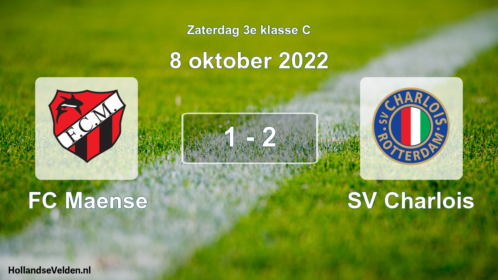 Total number of matches played: FC Maense - SV Charlois 1 - 2 (8 October 2022)