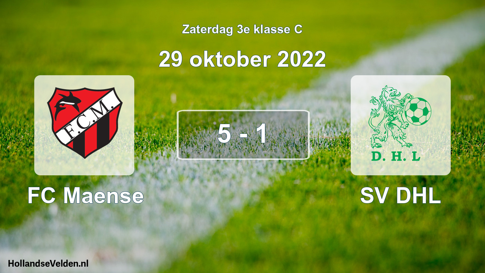 Total number of matches played: FC Maense - SV DHL 5 - 1 (29 October 2022)