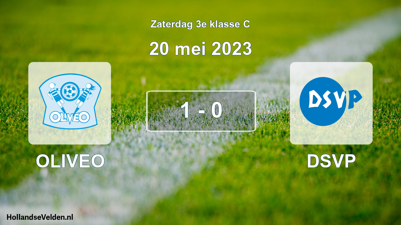 Total number of matches played: OLIVEO - DSVP 1 - 0 (20 May 2023)