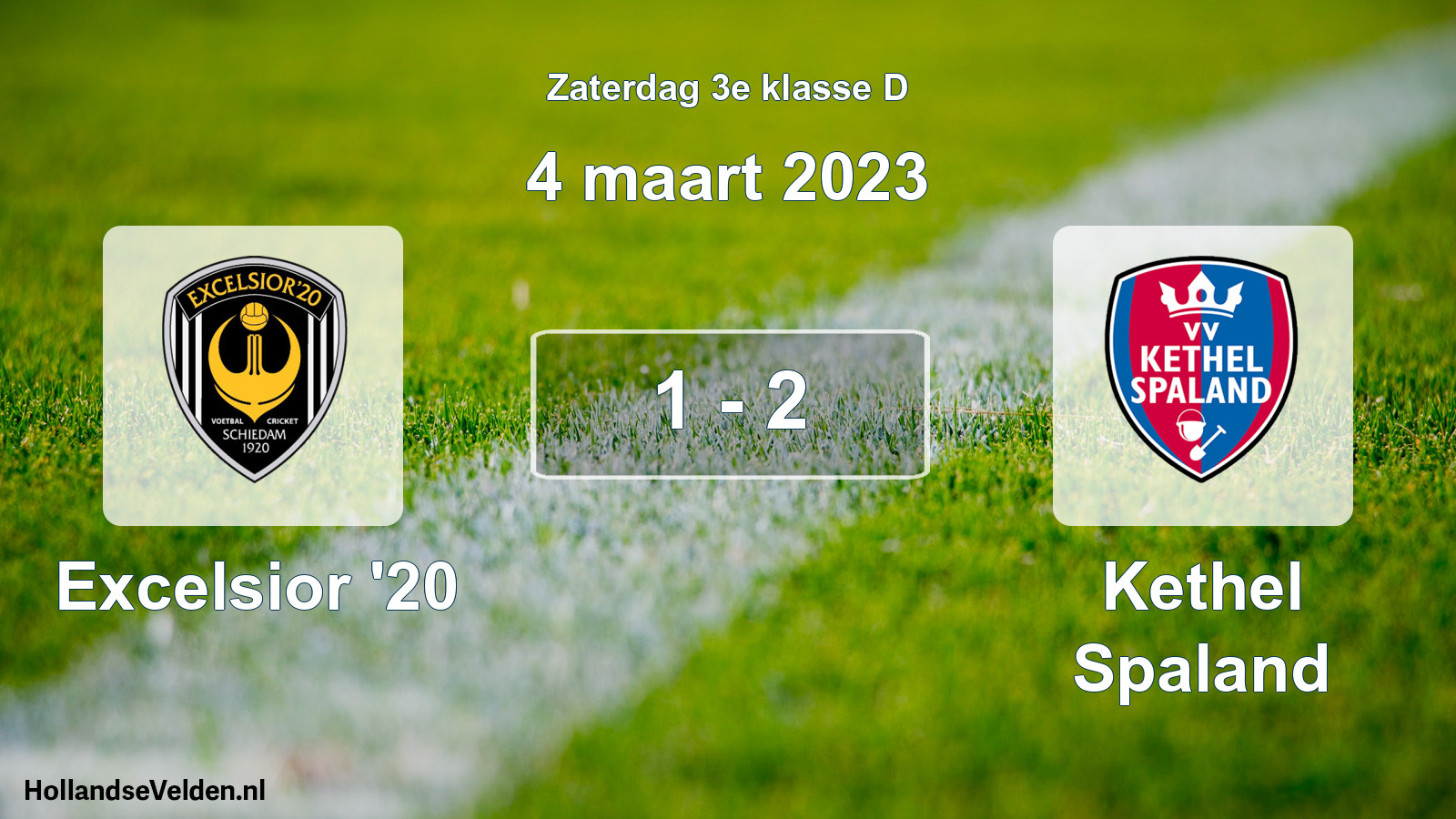 Total number of matches played: Excelsior '20 - Kethel Spaland 1 - 2 (4 March 2023)