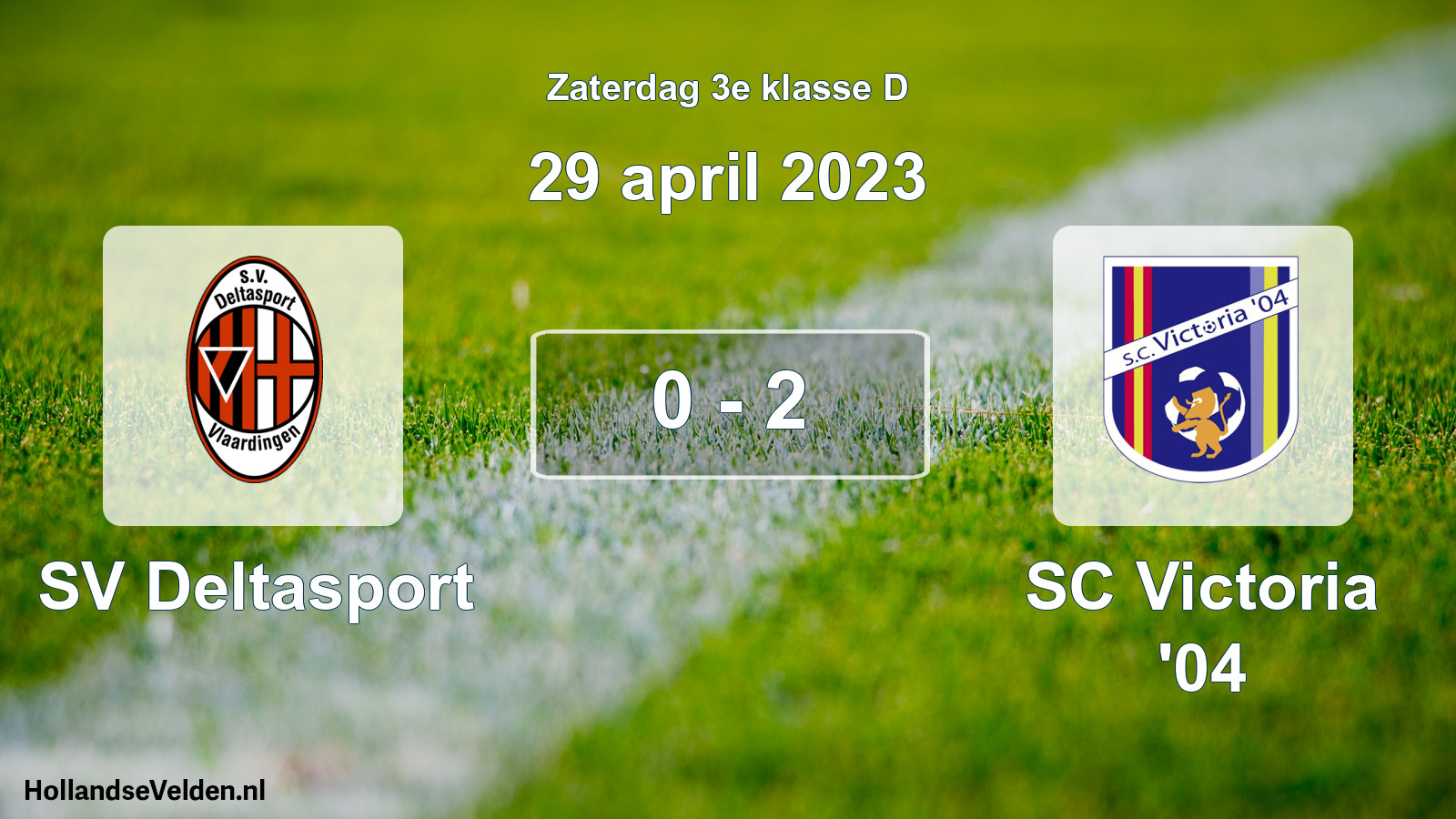 Total number of matches played: SV Deltasport - SC Victoria '04 0 - 2 (29 April 2023)