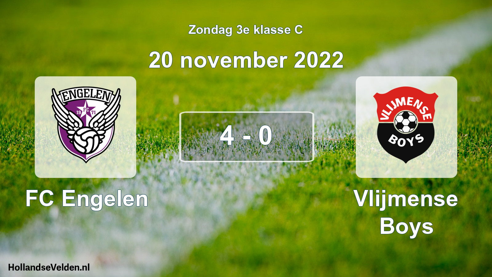 Total number of matches played: FC Engelen - Vlijmense Boys 4 - 0 (20 November 2022)