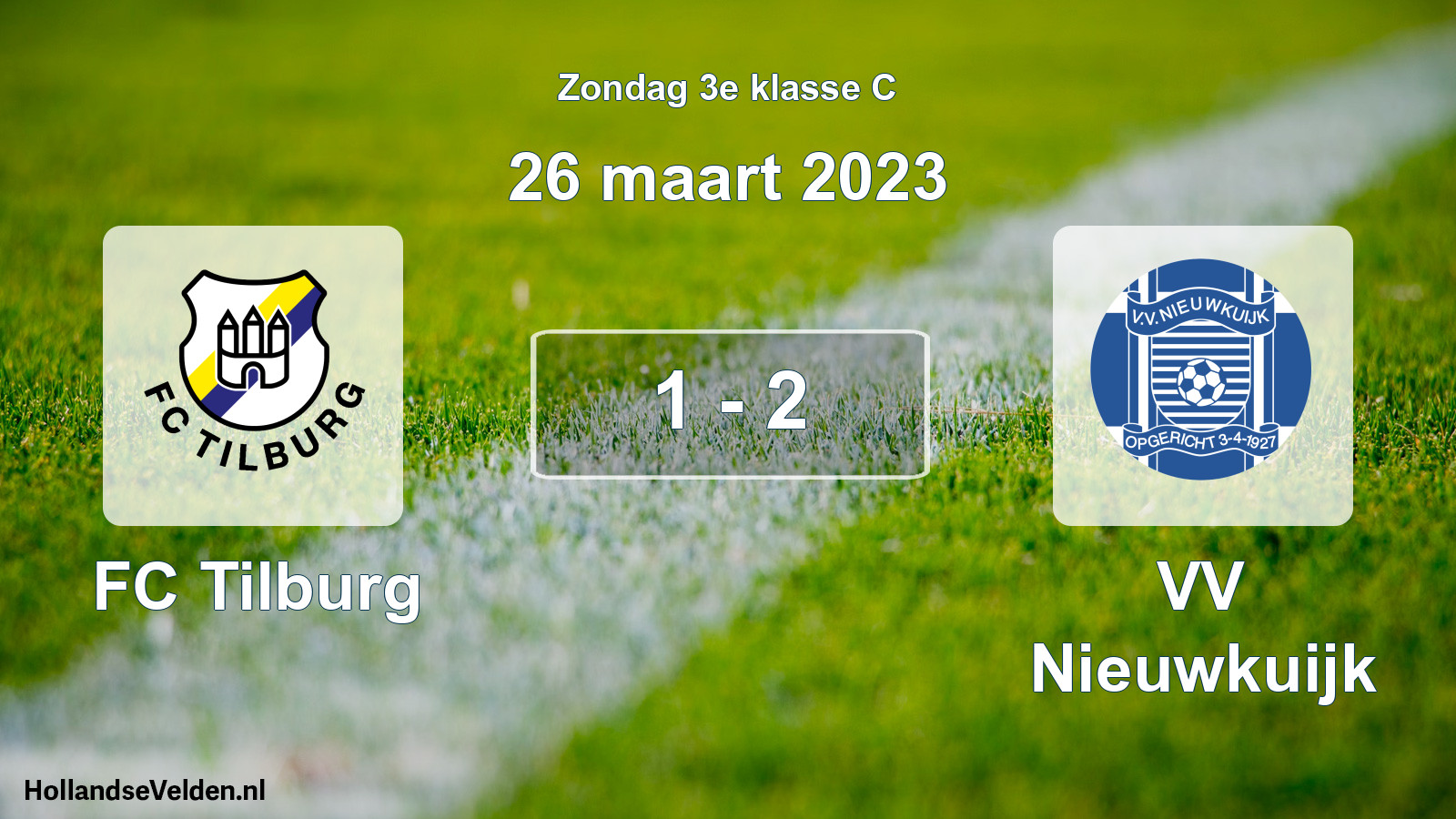Total number of matches played: FC Tilburg - VV Nieuwkuijk 1 - 2 (26 March 2023)