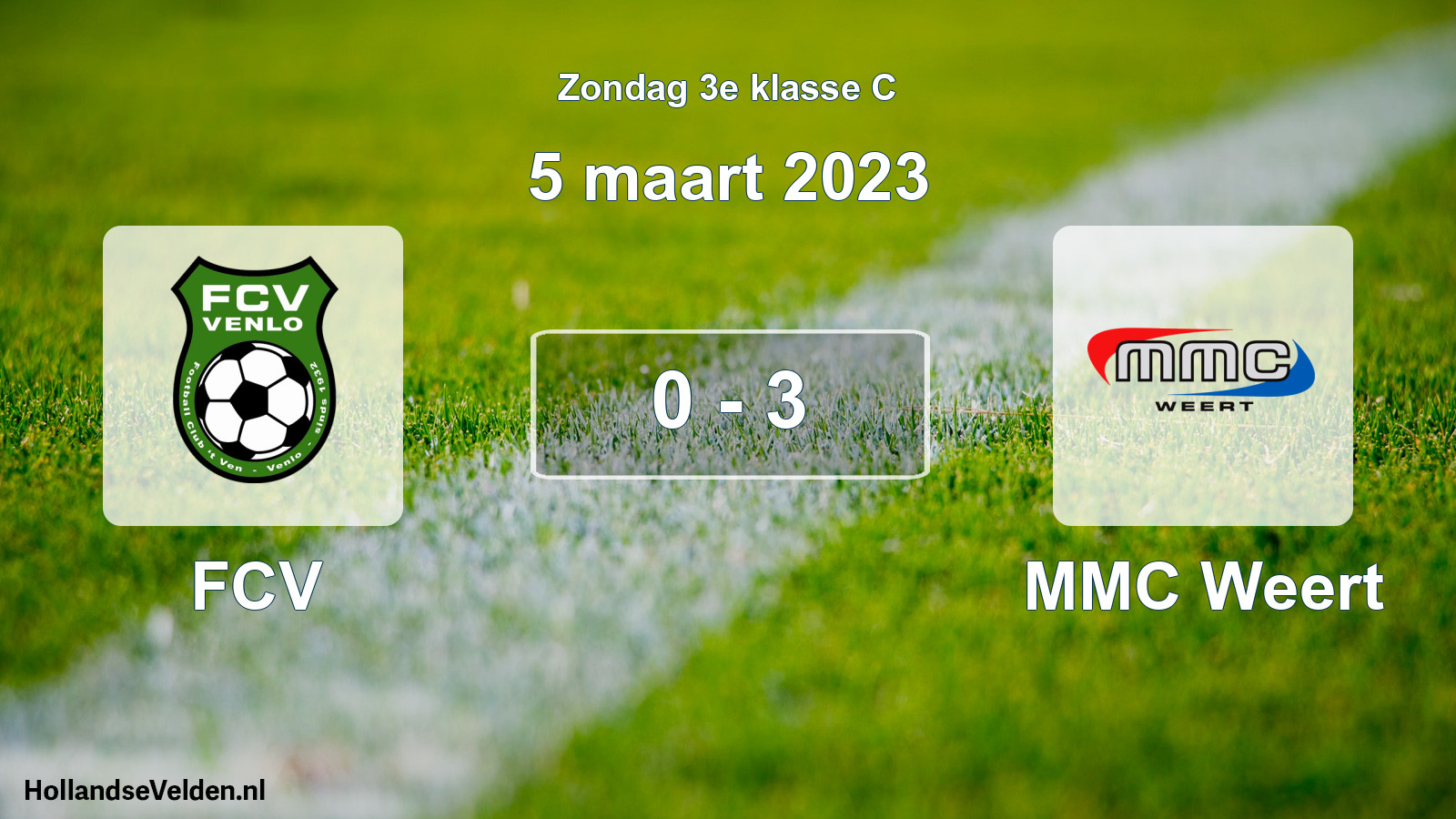 Total number of matches played: FCV - MMC Weert 0 - 3 (5 March 2023)