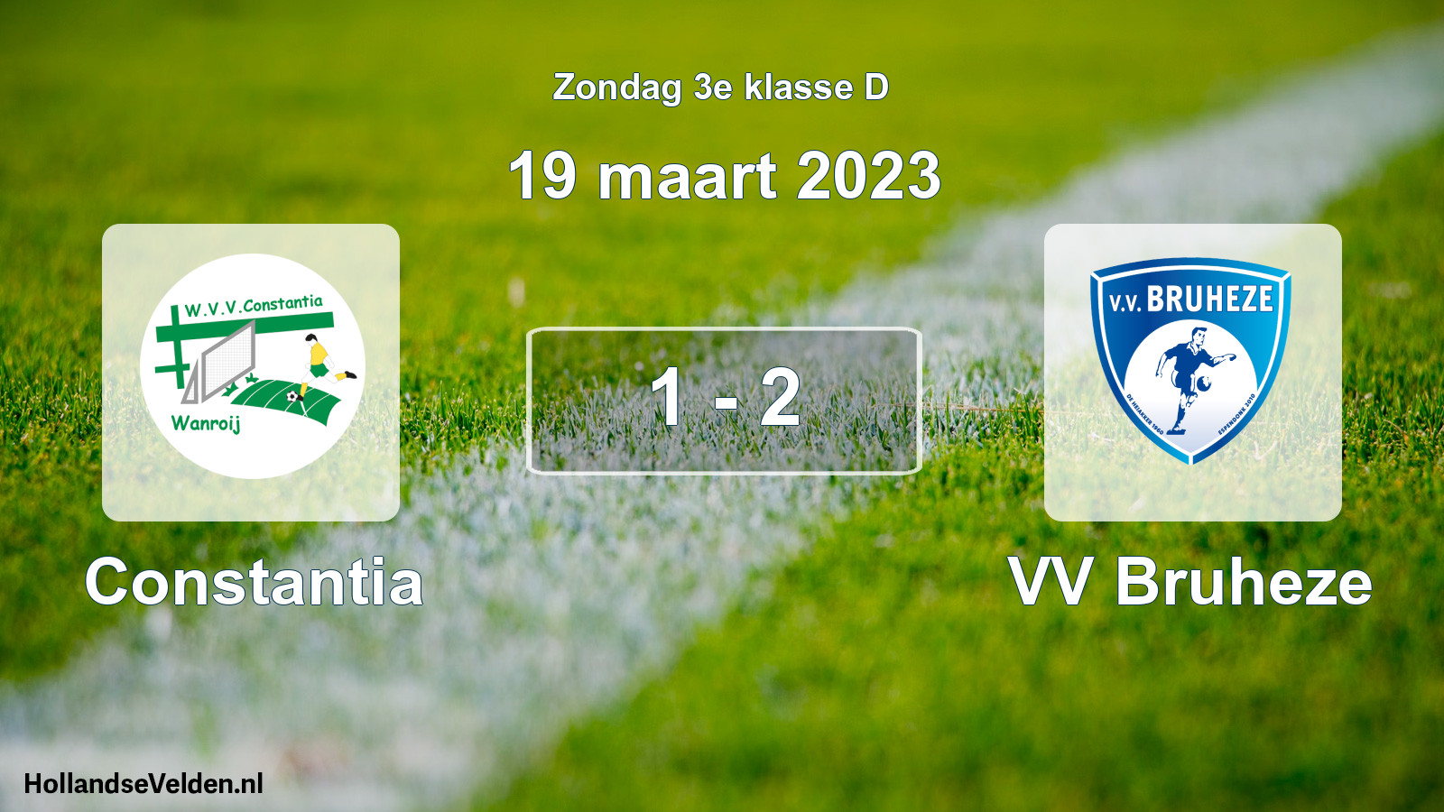 Total number of matches played: Constantia - VV Bruheze 1 - 2 (19 March 2023)