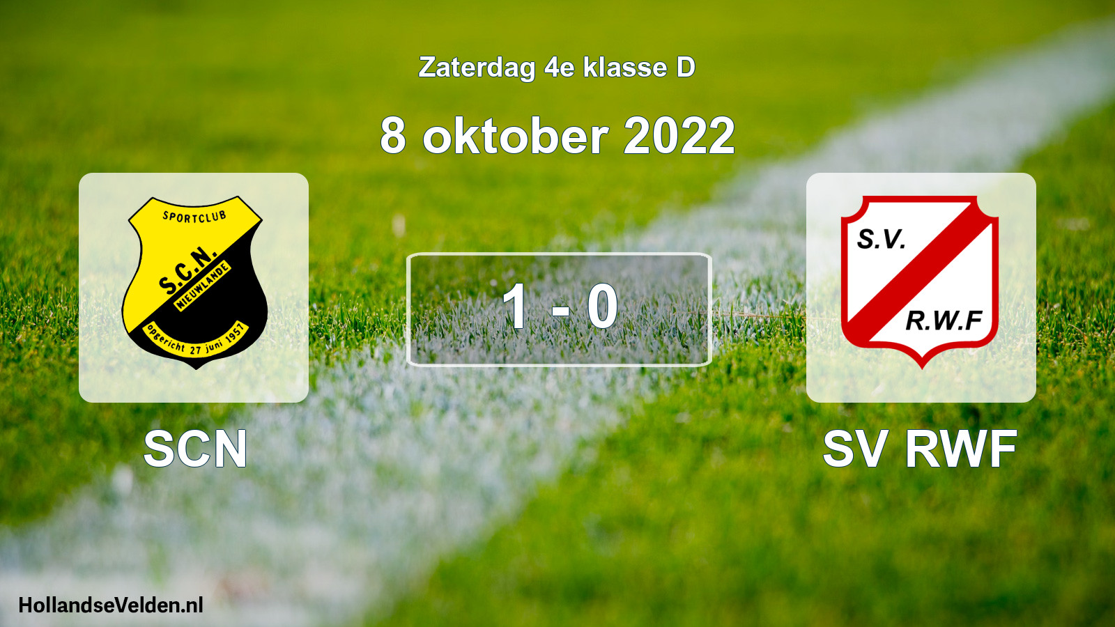 Total number of matches played: SCN - SV RWF 1 - 0 (8 October 2022)