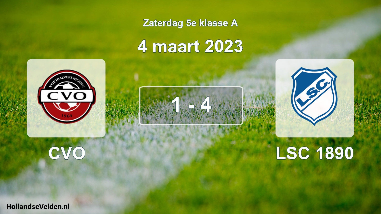 Total number of matches played: CVO - LSC 1890 1 - 4 (4 March 2023)
