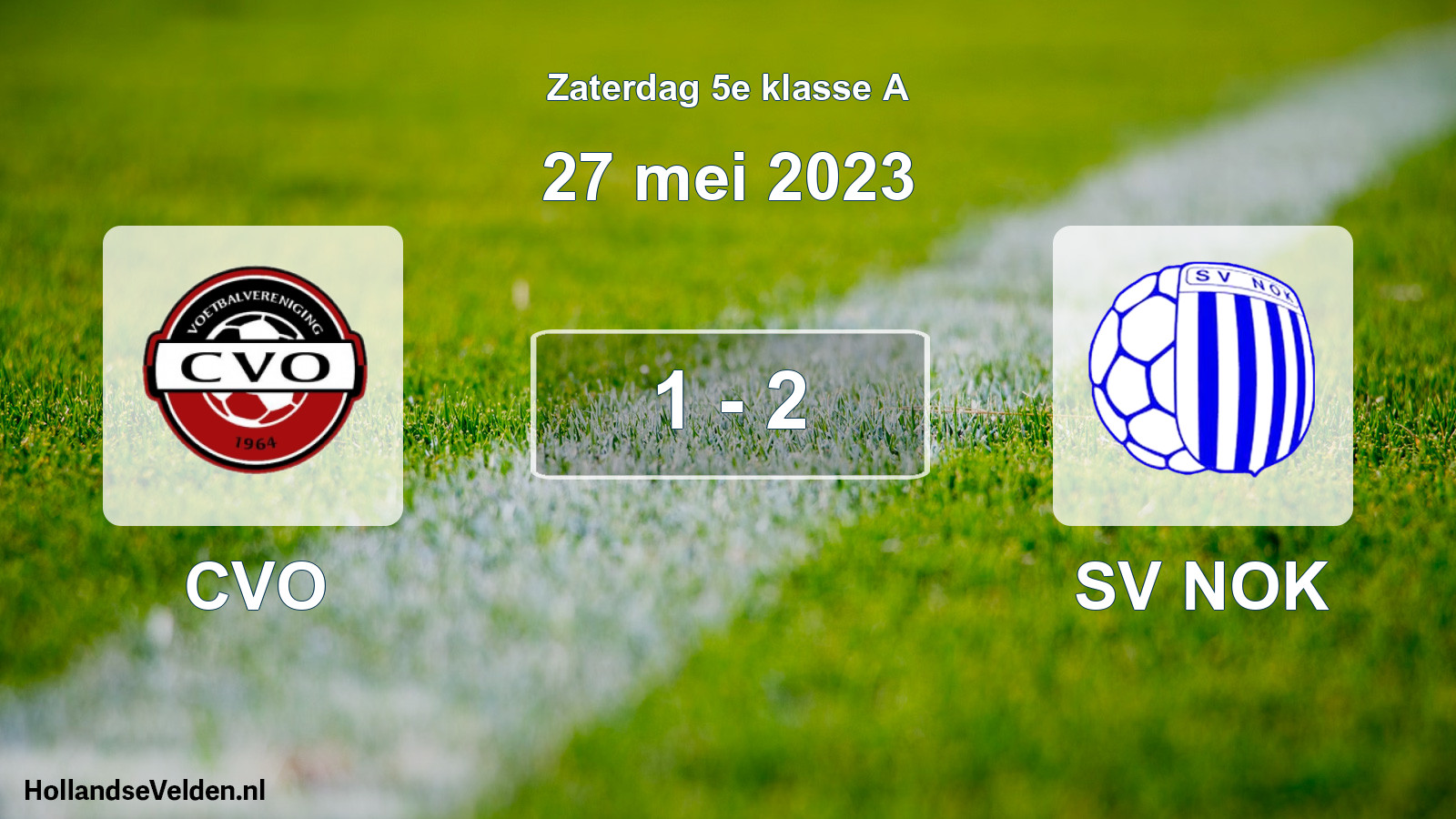 Total number of matches played: CVO - SV NOK 1 - 2 (27 May 2023)