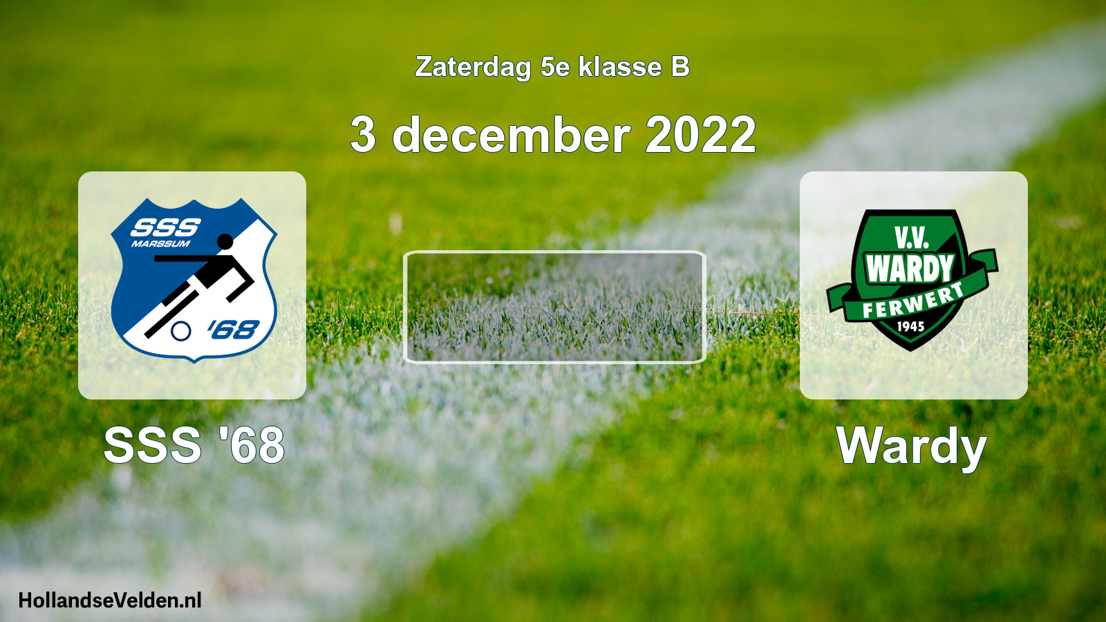 Scheduled Match: SSS '68 - Wardy (3 December 2022)