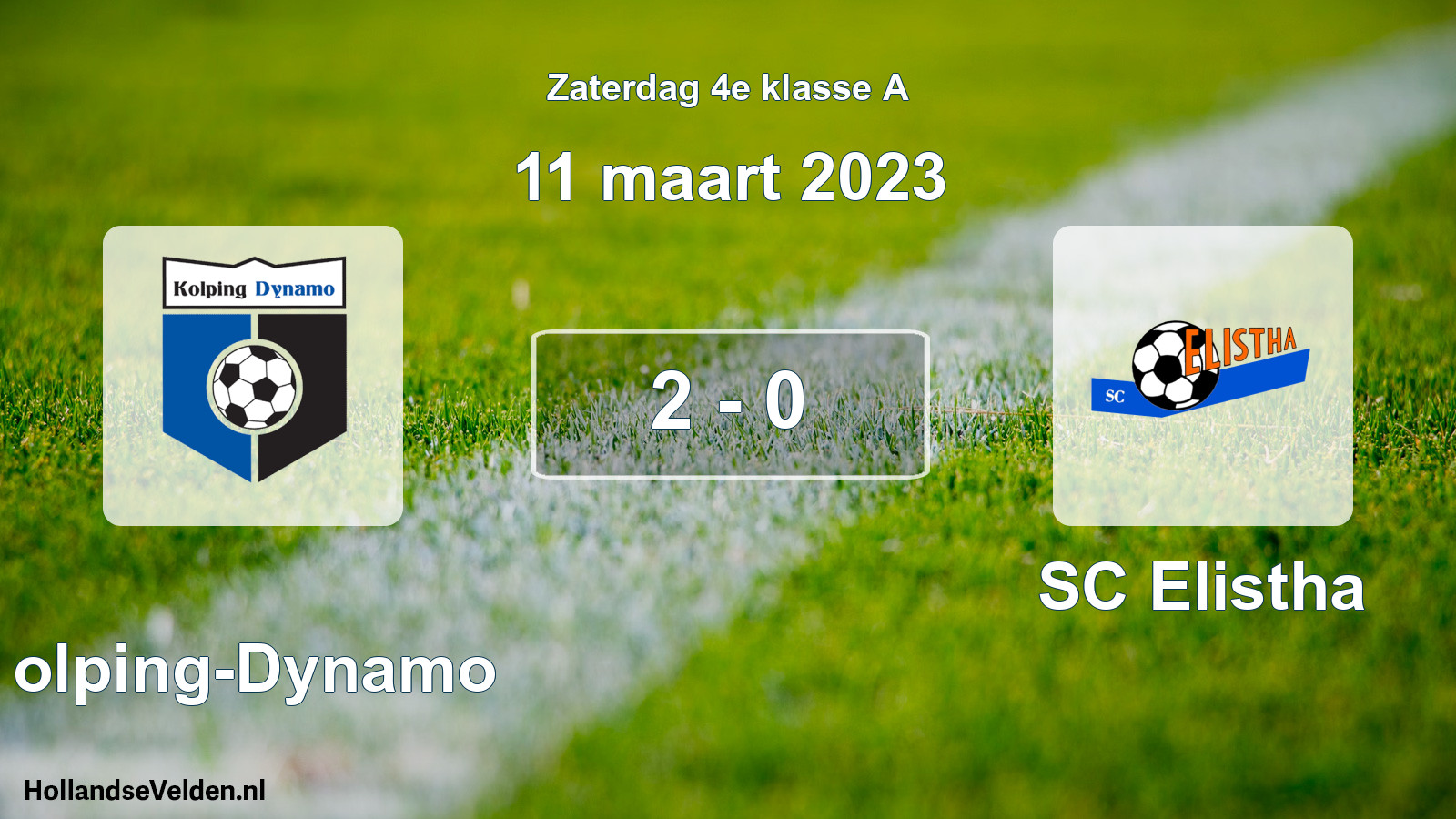 Total number of matches played: Kolping-Dynamo - SC Elistha 2 - 0 (11 March 2023)
