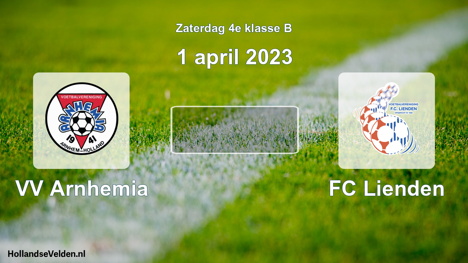 Scheduled Match: VV Arnhemia - FC Lienden (1 April 2023)