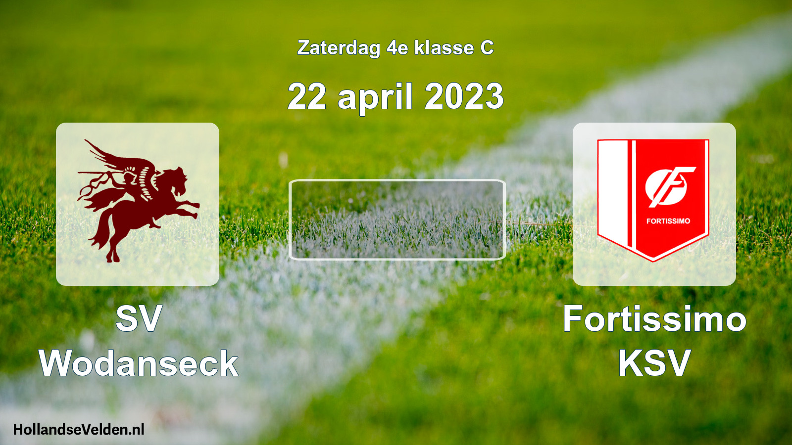 Scheduled Match: SV Wodanseck - Fortissimo KSV (22 April 2023)