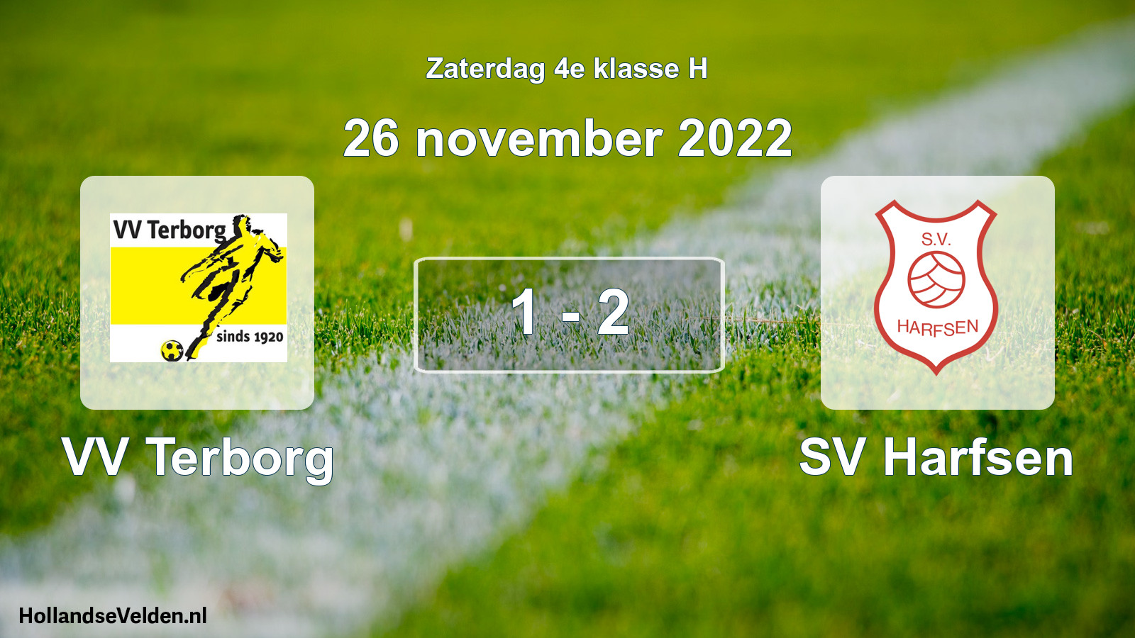 Total number of matches played: VV Terborg - SV Harfsen 1 - 2 (26 November 2022)