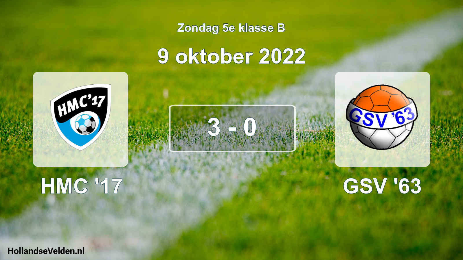 Total number of matches played: HMC '17 - GSV '63 3 - 0 (9 October 2022)