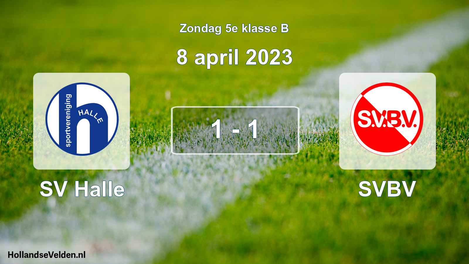 Total number of matches played: SV Halle - SVBV 1 - 1 (8 April 2023)