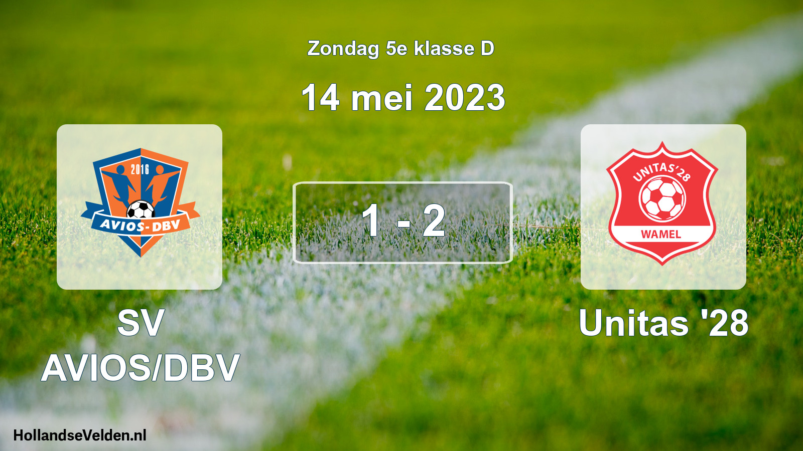 Total number of matches played: SV AVIOS/DBV - Unitas '28 1 - 2 (14 May 2023)