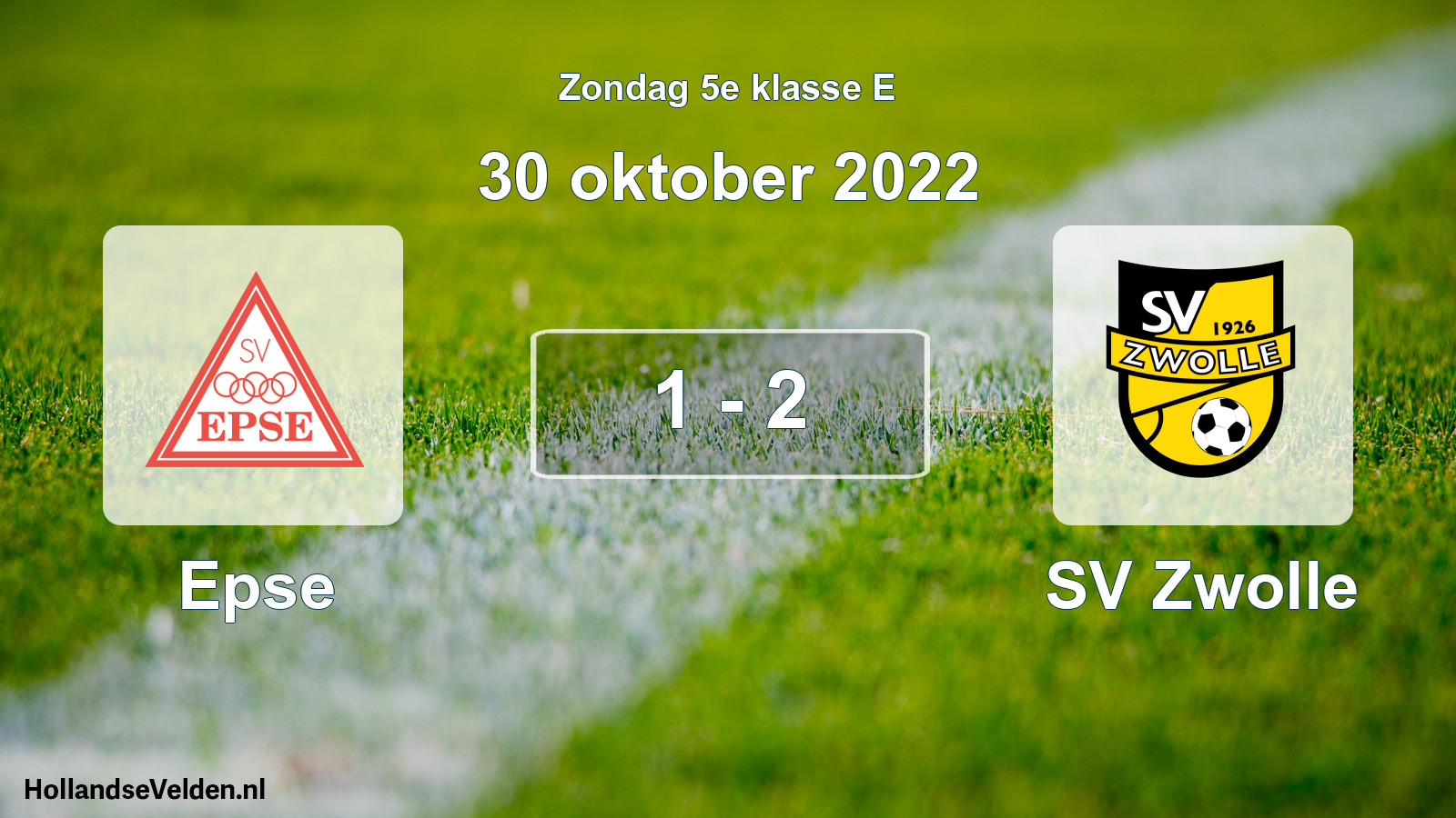 Total number of matches played: Epse - SV Zwolle 1 - 2 (30 October 2022)