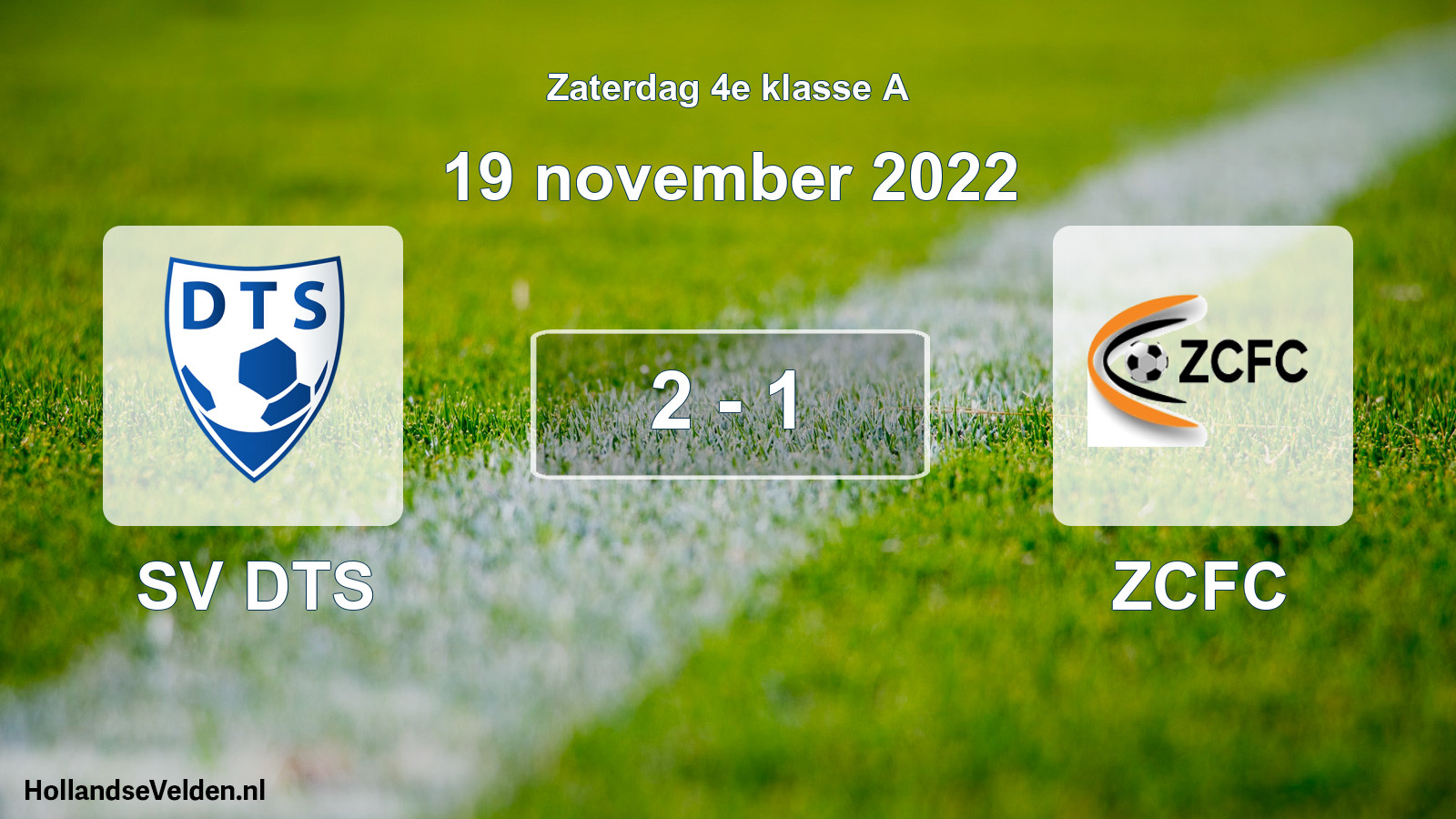 Total number of matches played: SV DTS - ZCFC 2 - 1 (19 November 2022)