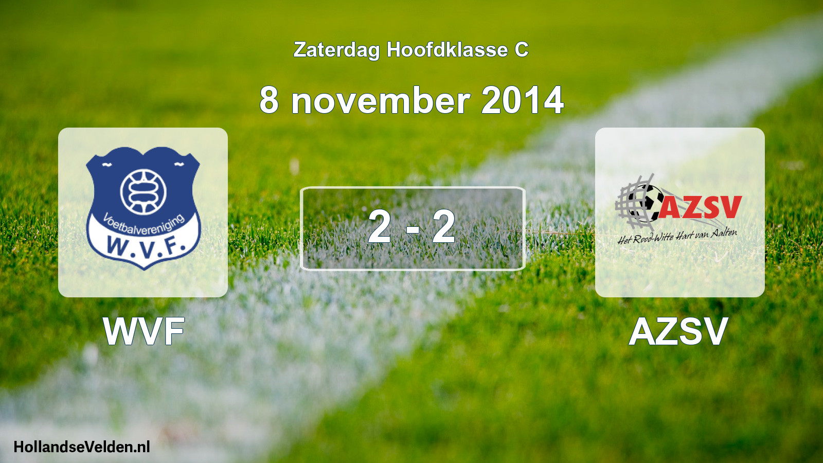 Total number of matches played: WVF - AZSV 2 - 2 (8 November 2014)