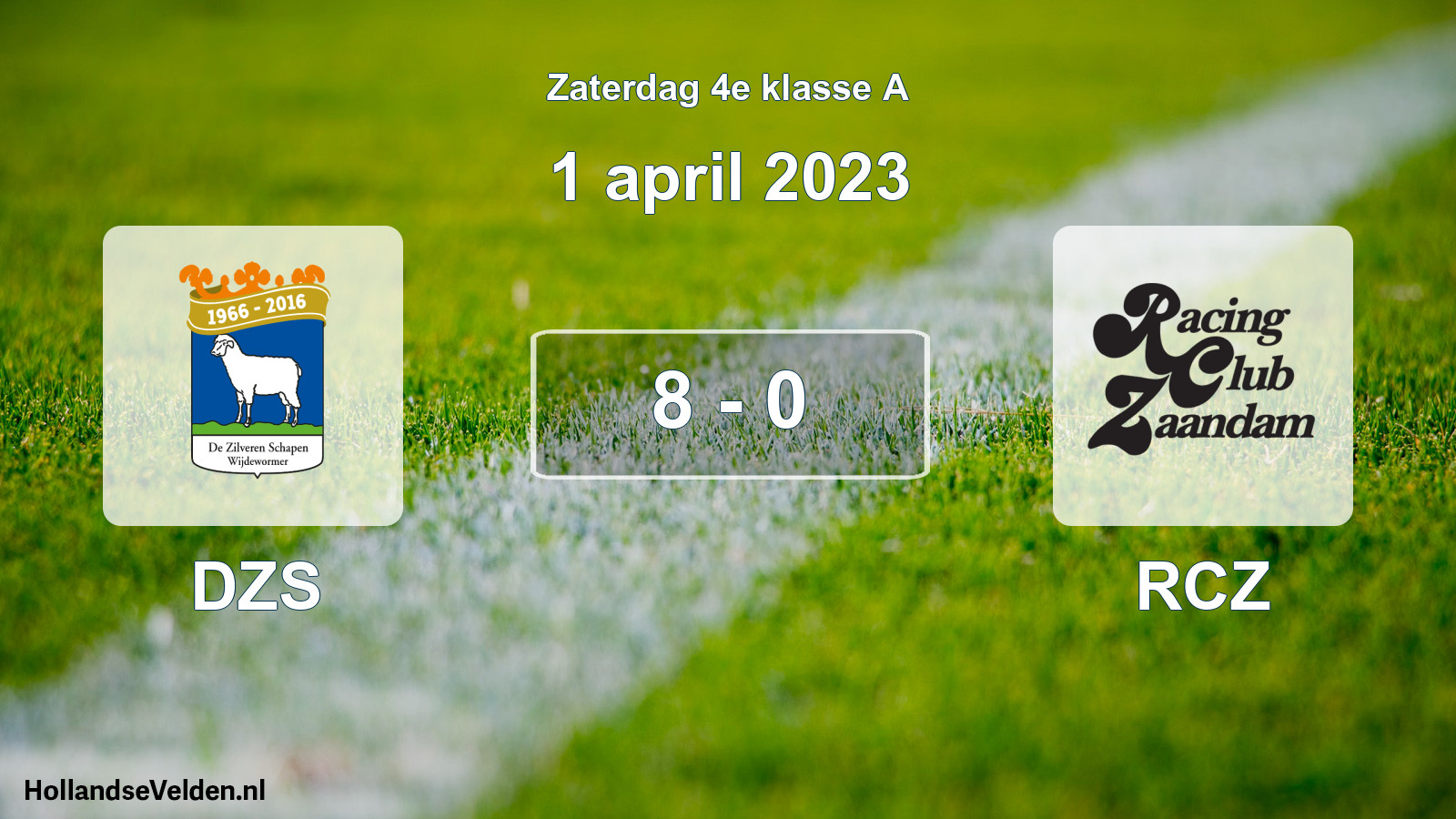 Total number of matches played: DZS - RCZ 8 - 0 (1 April 2023)
