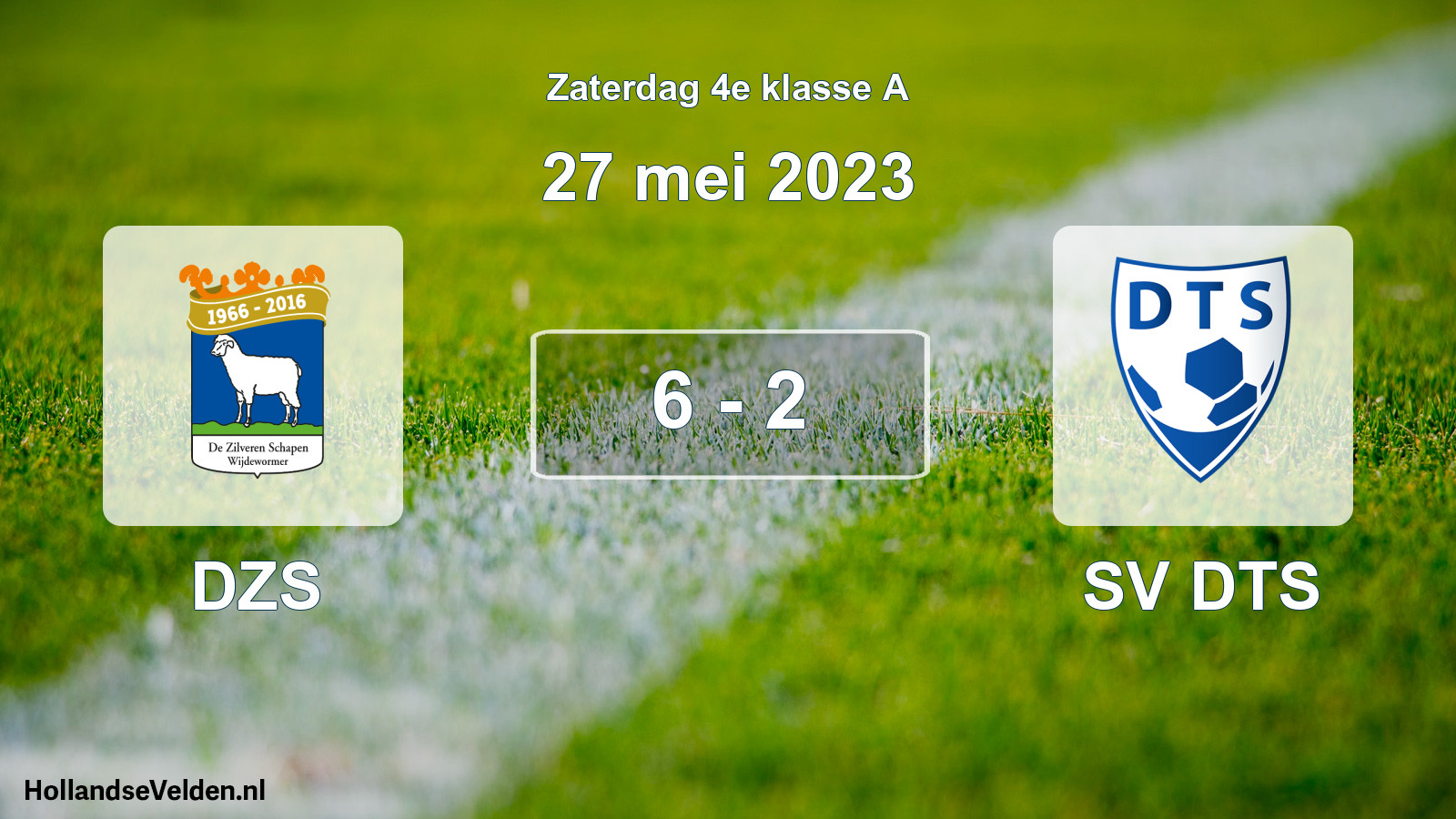 Total number of matches played: DZS - SV DTS 6 - 2 (27 May 2023)