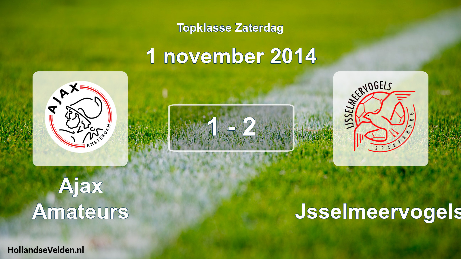 Gespeelde wedstrijd: Ajax Amateurs - IJsselmeervogels 1 - 2 (1 november 2014)