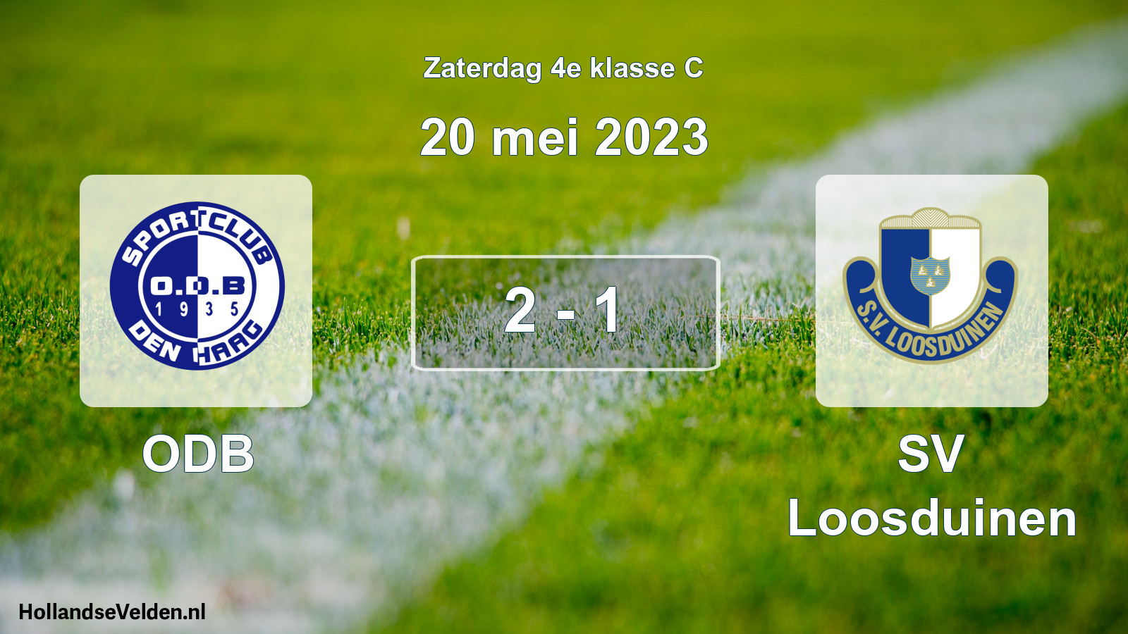 Total number of matches played: ODB - SV Loosduinen 2 - 1 (20 May 2023)