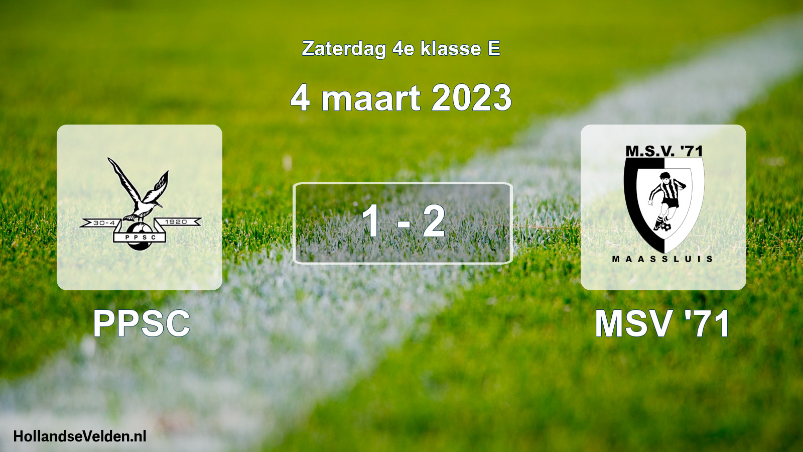 Total number of matches played: PPSC - MSV '71 1 - 2 (4 March 2023)