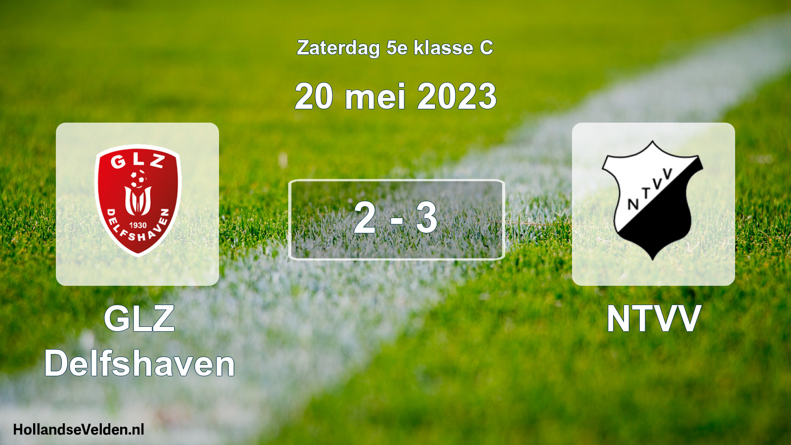 Total number of matches played: GLZ Delfshaven - NTVV 2 - 3 (20 May 2023)
