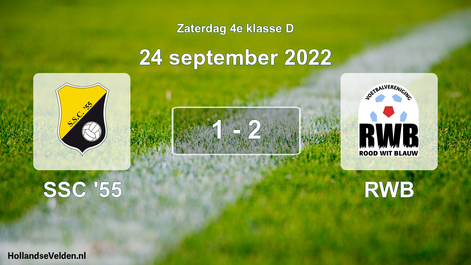 Total number of matches played: SSC '55 - RWB 1 - 2 (24 September 2022)
