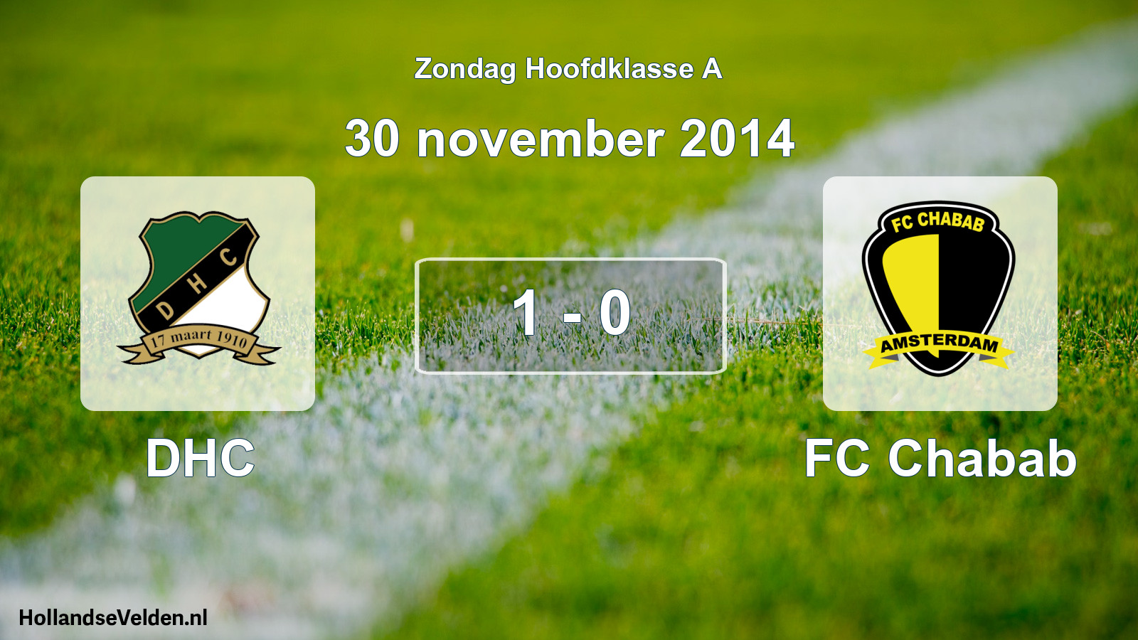 Total number of matches played: DHC - FC Chabab 1 - 0 (30 November 2014)
