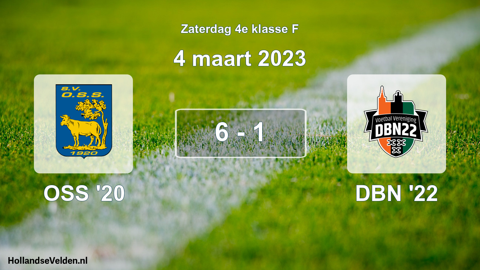 Total number of matches played: OSS '20 - DBN '22 6 - 1 (4 March 2023)