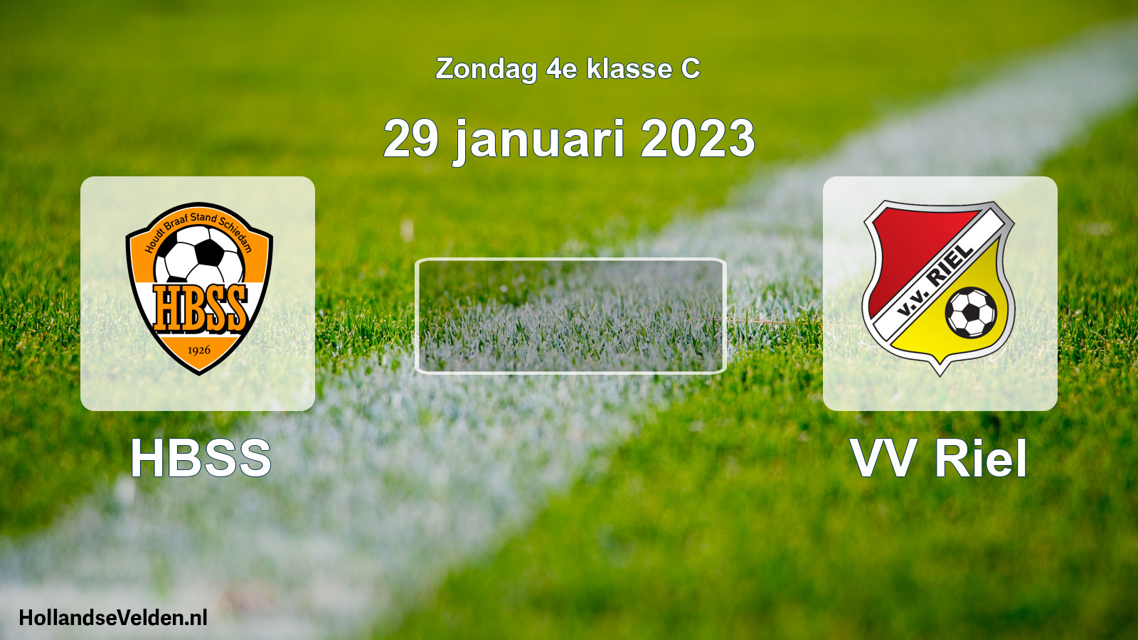 Scheduled Match: HBSS - VV Riel (29 January 2023)