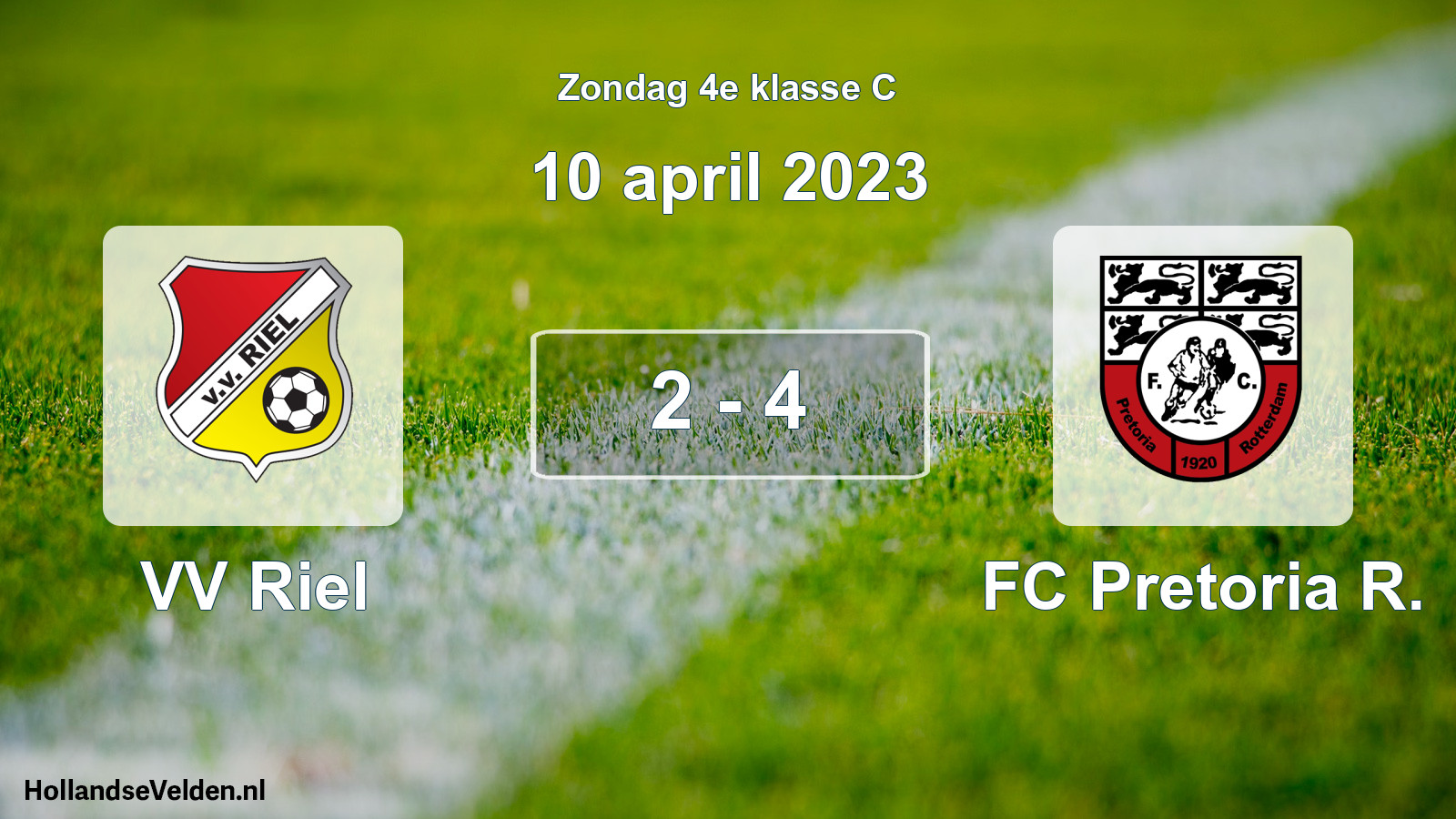 Total number of matches played: VV Riel - FC Pretoria R. 2 - 4 (10 April 2023)
